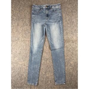 American Eagle Outfitters‎ Jeans Women's 8 Blue Super Stretch High-Rise Jegging